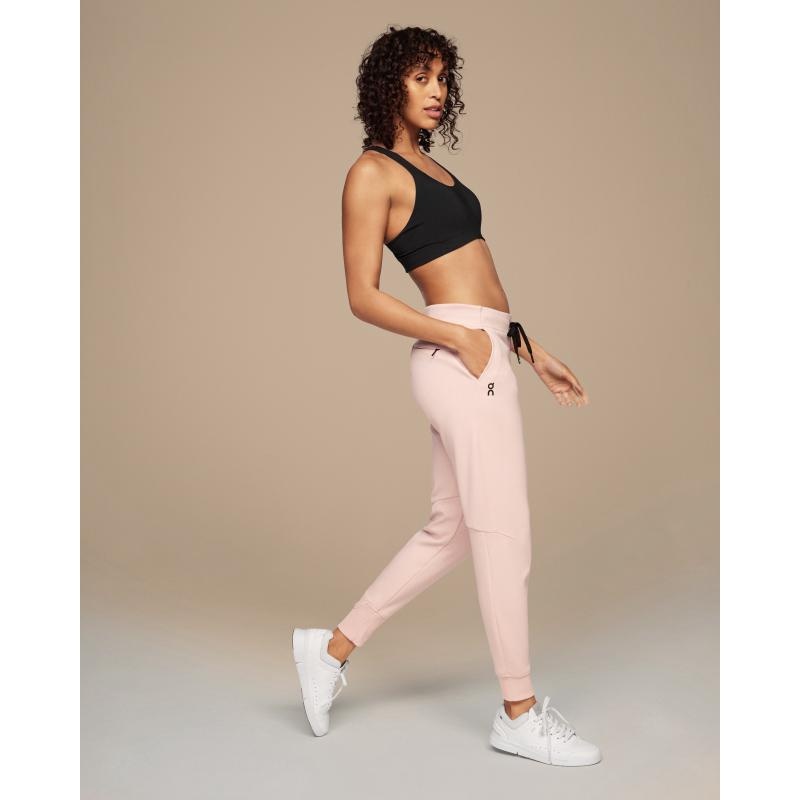 On Running Sweat Women's Pant Doe Pink | UKXCP-7653