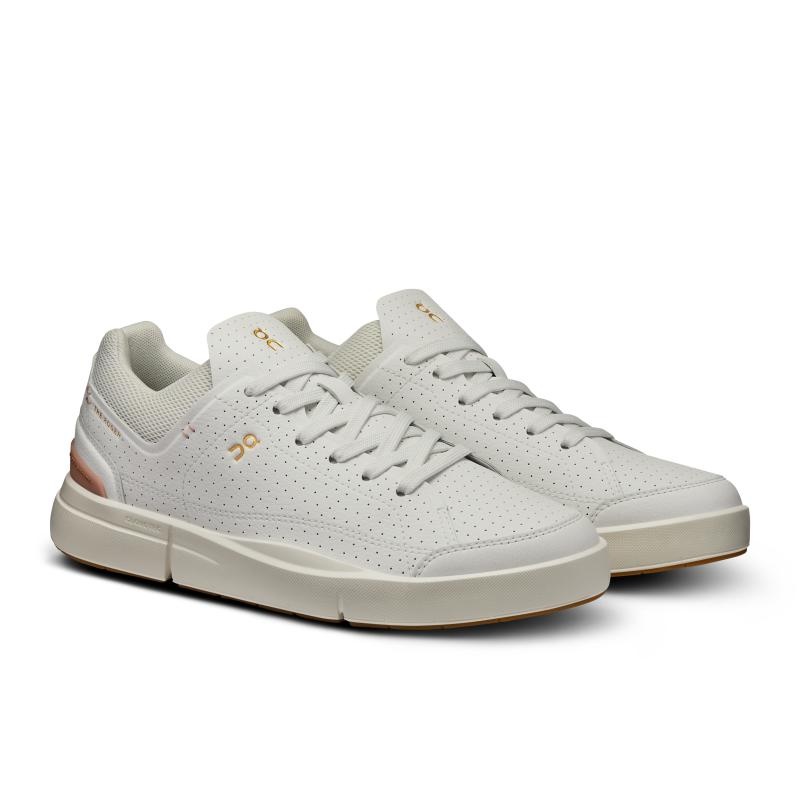 On Running THE ROGER Centre Court Women's Lifestyle Shoes White | Woodrose | ARJSI-9834