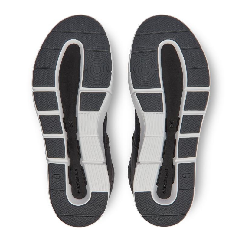 On Running THE ROGER Clubhouse Mid Women's Lifestyle Shoes Black | Eclipse | YZNQE-1730