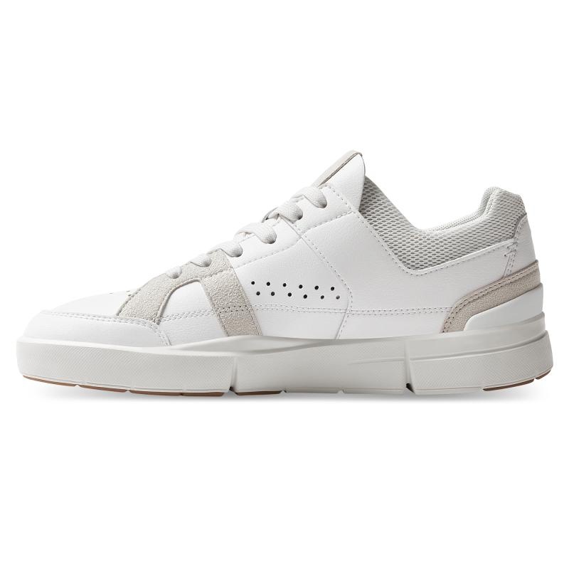 On Running THE ROGER Clubhouse Women's Lifestyle Shoes White | Sand | LZQYE-4530