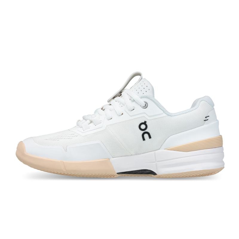 On Running THE ROGER Pro Clay Women's Tennis Shoes Clay White | Savannah | QKFGA-0157