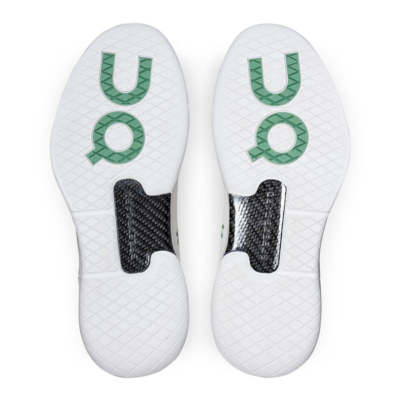 On Running THE ROGER Pro Men's Tennis Shoes White | Green | ASWYL-6307