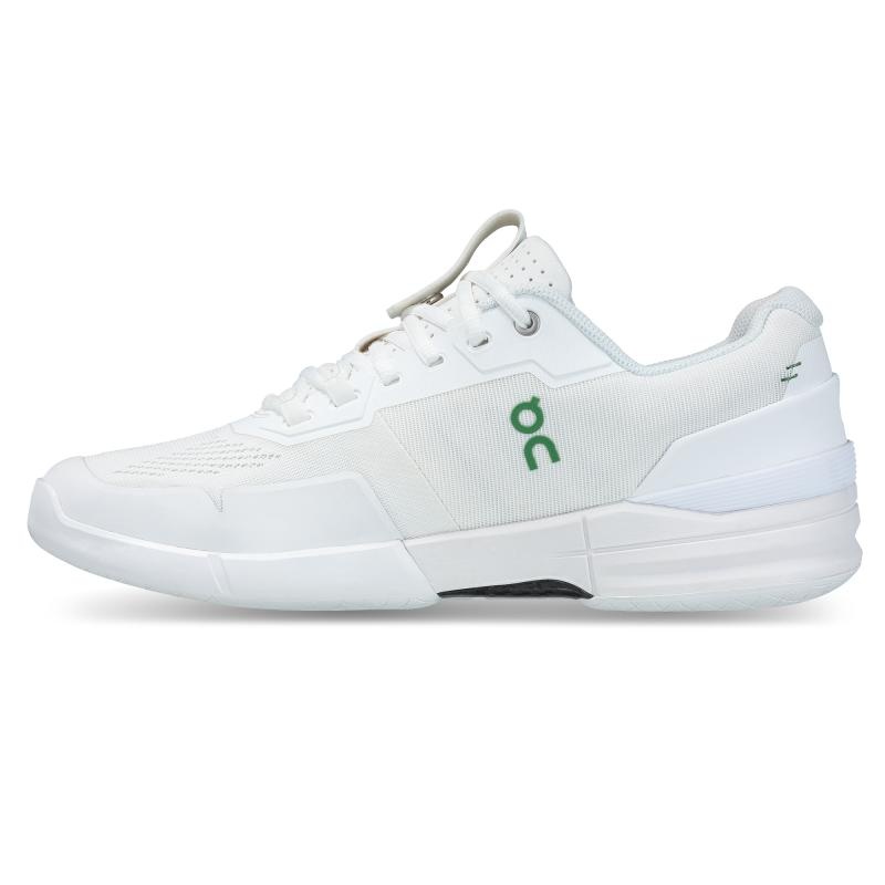 On Running THE ROGER Pro Men's Tennis Shoes White | Green | ASWYL-6307