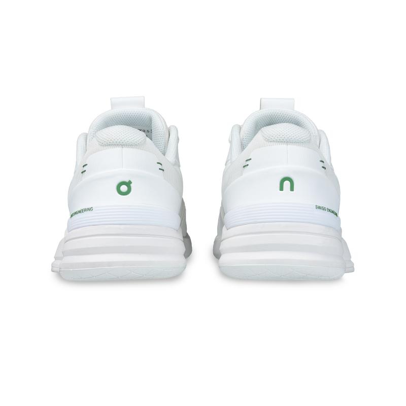 On Running THE ROGER Pro Men's Tennis Shoes White | Green | ASWYL-6307