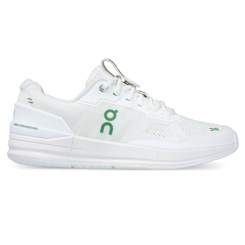 On Running THE ROGER Pro Men\'s Tennis Shoes White | Green | ASWYL-6307