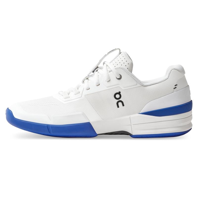 On Running THE ROGER Pro Men's Tennis Shoes White | Indigo | KLAZB-7291