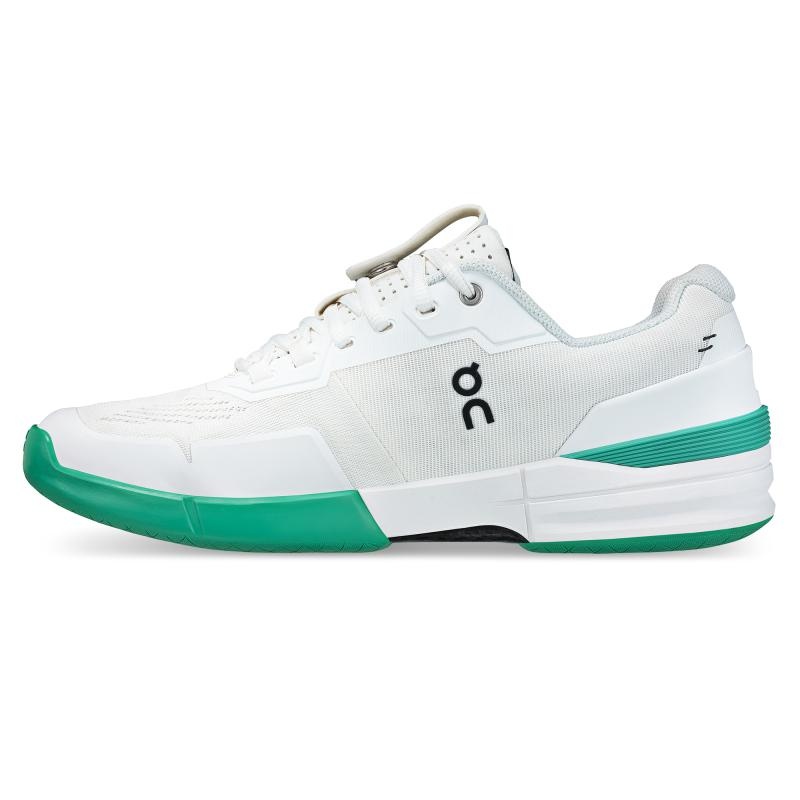 On Running THE ROGER Pro Men's Tennis Shoes White | Mint | CPSWT-6894