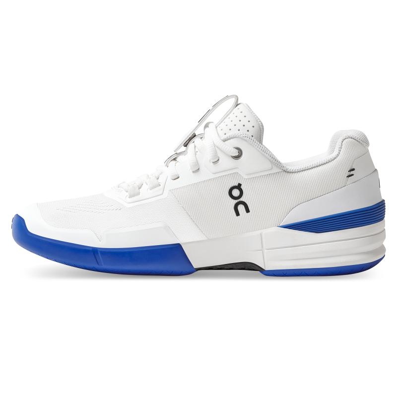 On Running THE ROGER Pro Women's Tennis Shoes White | Indigo | DMEGU-3619