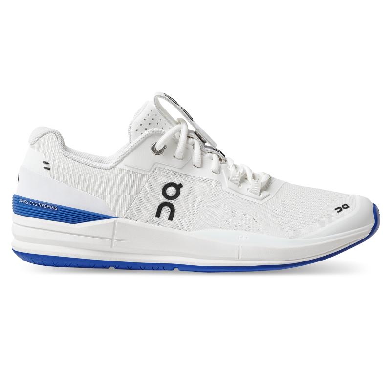 On Running THE ROGER Pro Women\'s Tennis Shoes White | Indigo | DMEGU-3619