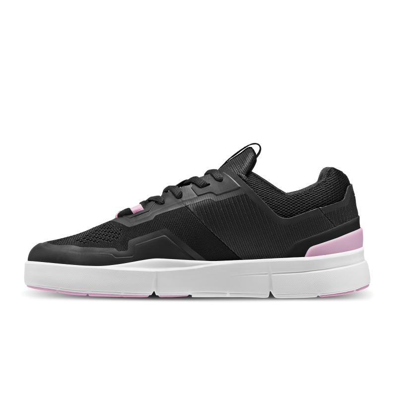 On Running THE ROGER Spin Women's Lifestyle Shoes Black | Zephyr | HQWRY-2561