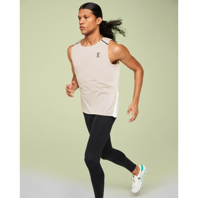 On Running Tank-T Men's Tank Top Pearl | Undyed-White | XLDTH-3475