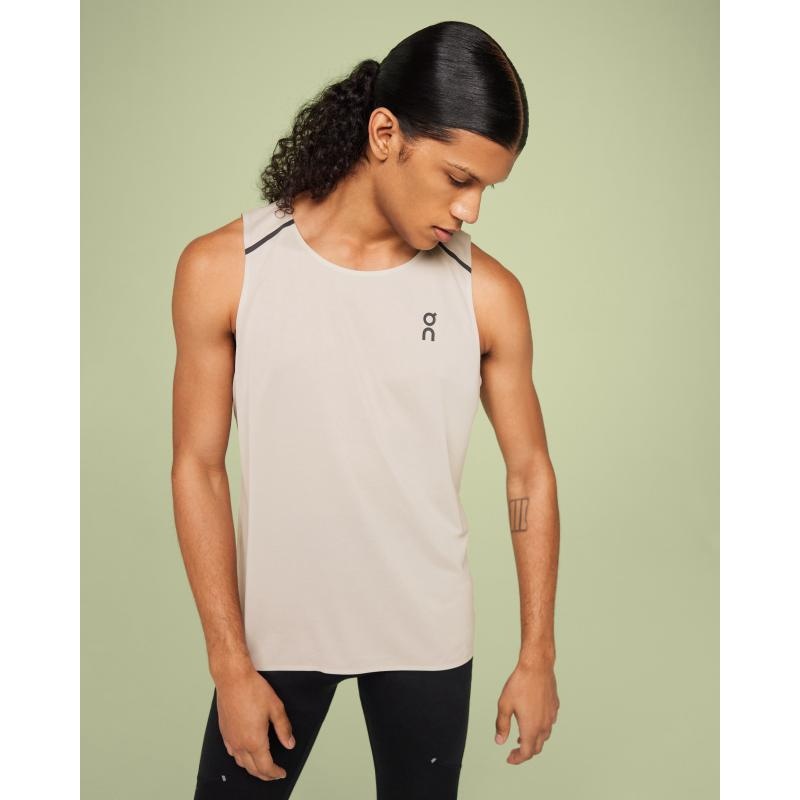 On Running Tank-T Men's Tank Top Pearl | Undyed-White | XLDTH-3475