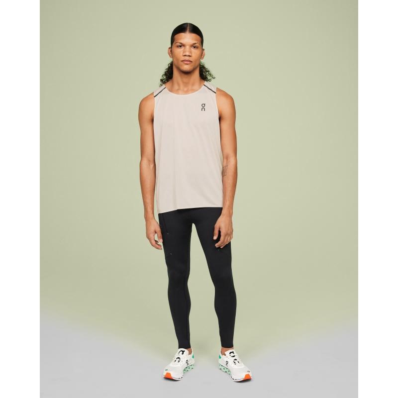 On Running Tank-T Men\'s Tank Top Pearl | Undyed-White | XLDTH-3475