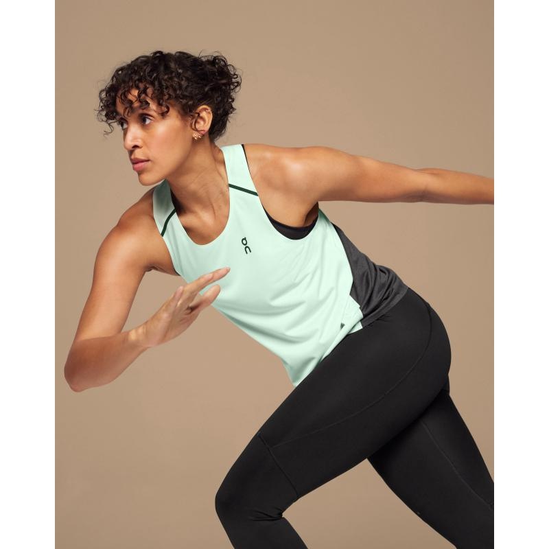 On Running Tank-T Women's Tank Top Creek | Black | IKGQL-7381