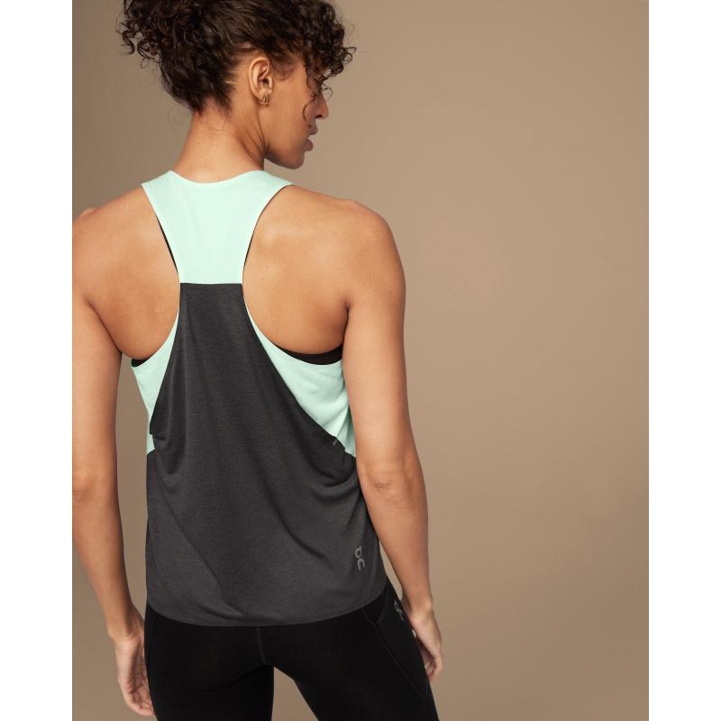 On Running Tank-T Women's Tank Top Creek | Black | IKGQL-7381