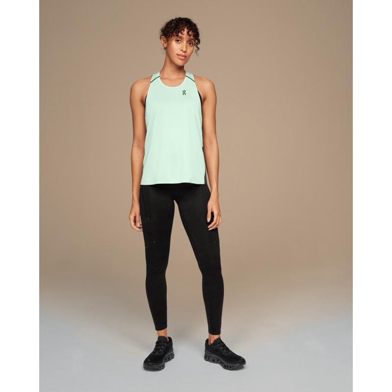 On Running Tank-T Women's Tank Top Creek | Black | IKGQL-7381