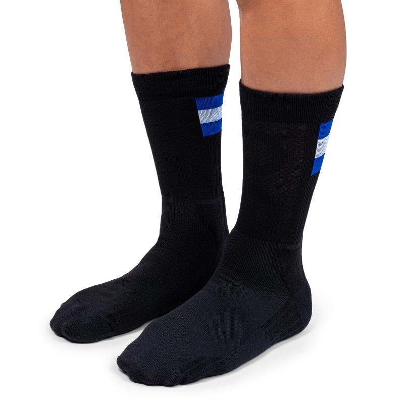 On Running Tennis Men's Sock Black | Indigo | XMTJD-2935