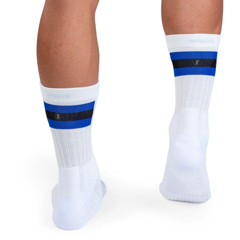 On Running Tennis Men's Sock White | Indigo | BNWLD-5618