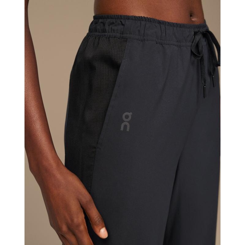 On Running Track Women's Pant Black | HIBEJ-9860