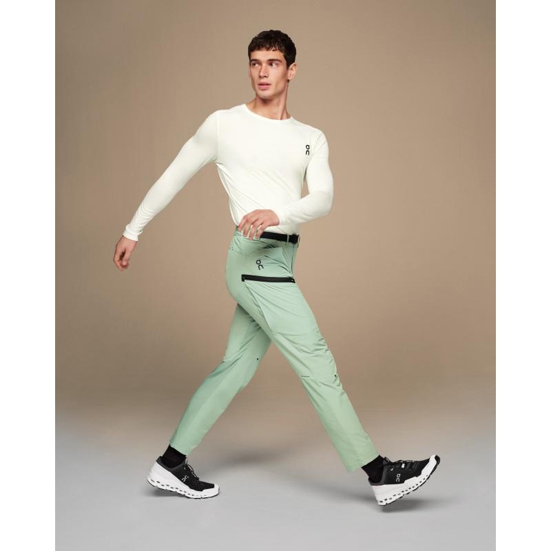 On Running Trek Men's Pant Moss Mint | RVQLE-3726