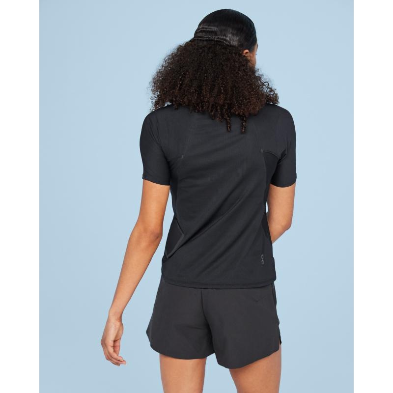 On Running Ultra-T Women's T-Shirt Black | HDOZE-3820