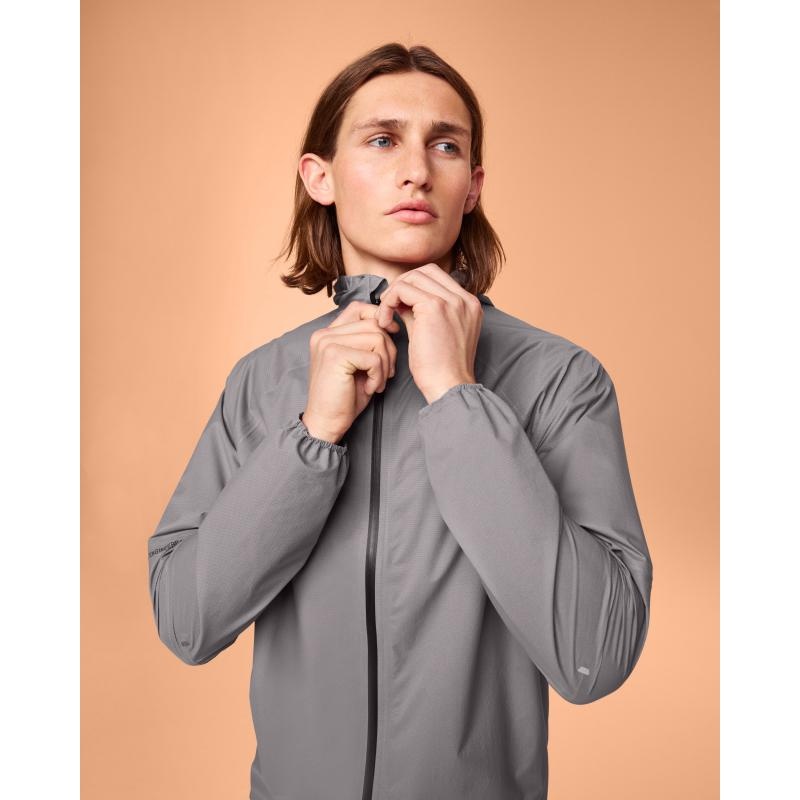 On Running Ultra Men's Jacket Zinc Grey | RSPWF-8639