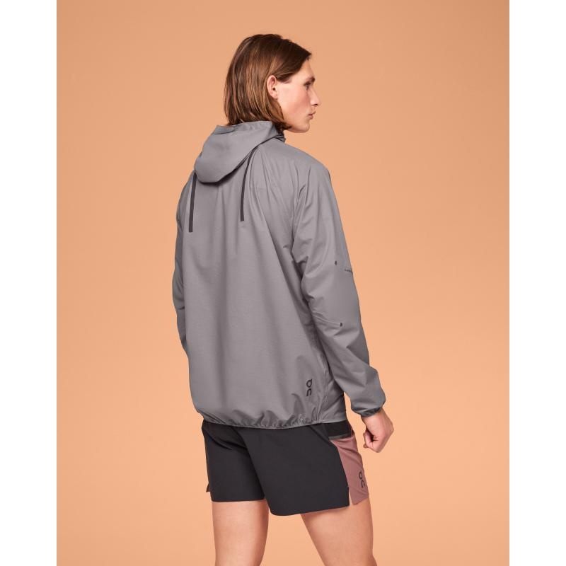 On Running Ultra Men's Jacket Zinc Grey | RSPWF-8639