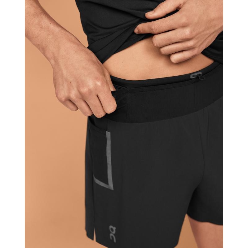 On Running Ultra Men's Short Black | HWFXT-0372