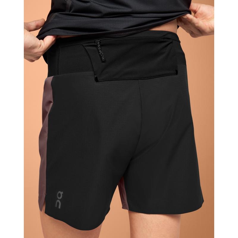 On Running Ultra Men's Short Grape | Black | FVEHC-5872