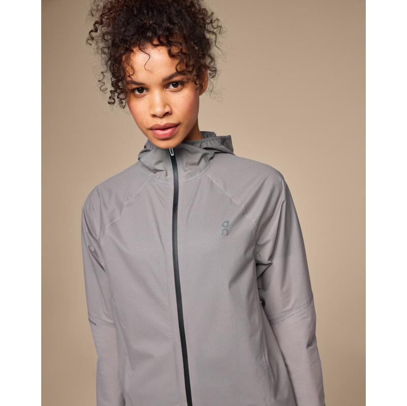 On Running Ultra Women's Jacket Zinc Grey | CIVGL-0128