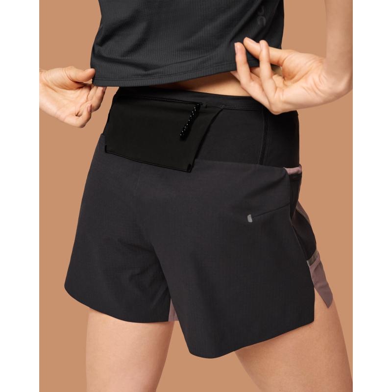 On Running Ultra Women's Short Grape | Black | OGFSZ-3625