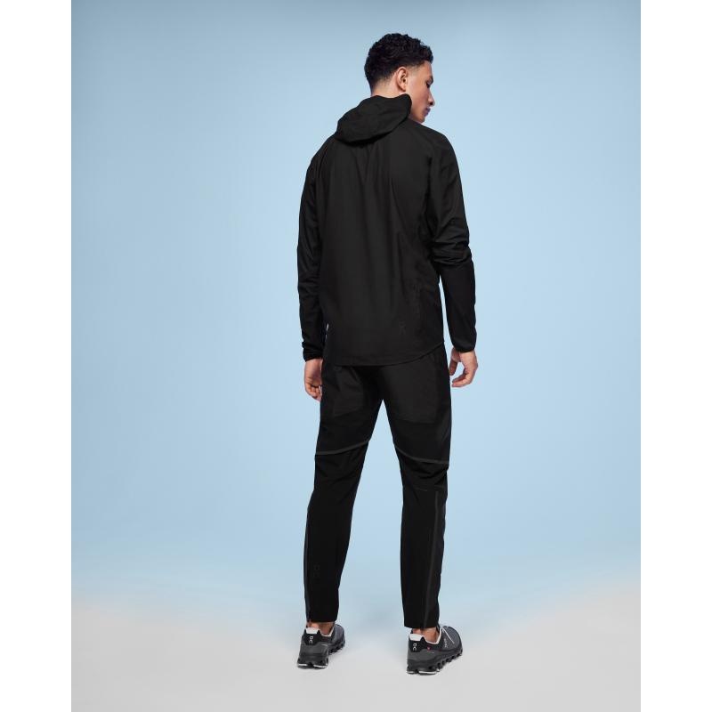 On Running Waterproof Anorak Men's Jacket Black | QHPAE-6385