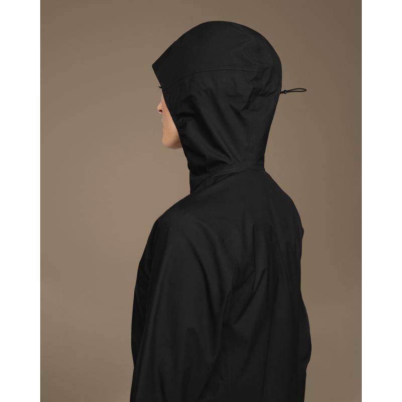 On Running Waterproof Anorak Women's Jacket Black | TILRK-8796