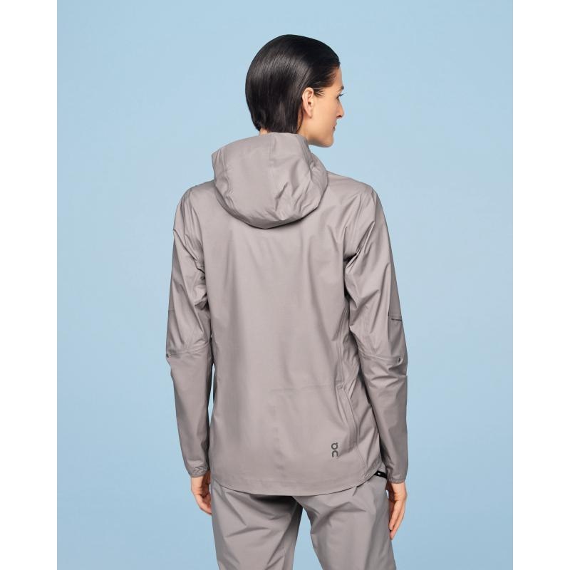 On Running Waterproof Anorak Women's Jacket Zinc Grey | LKVAZ-9372