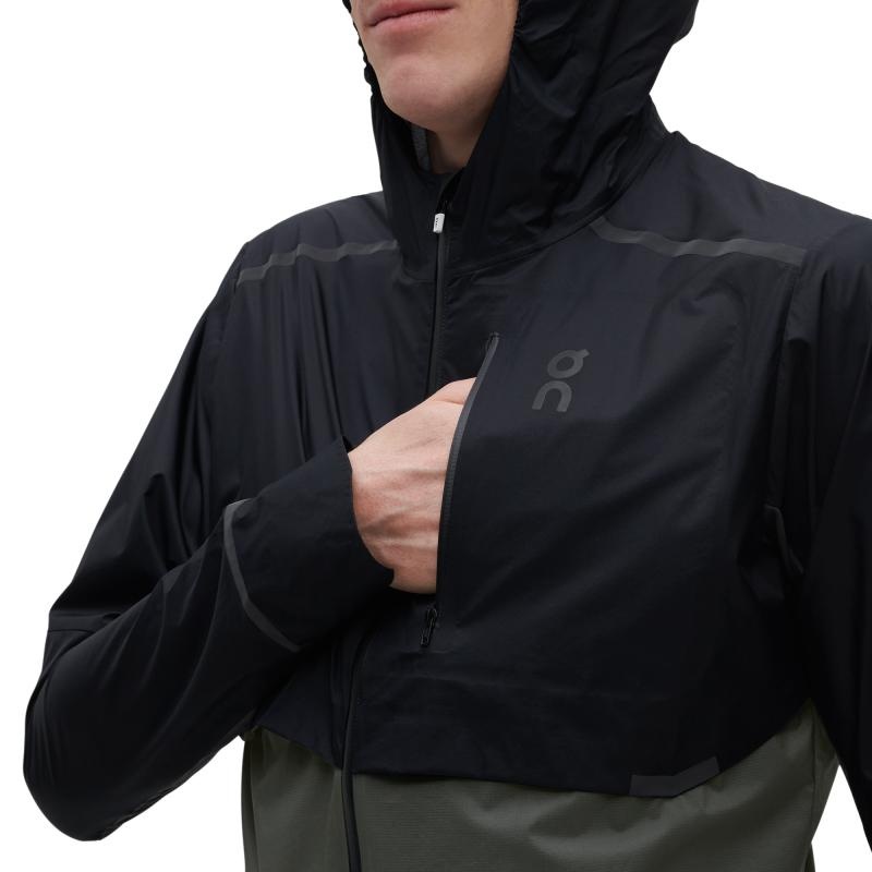 On Running Weather Men's Jacket Black | Shadow | WSYIR-8692