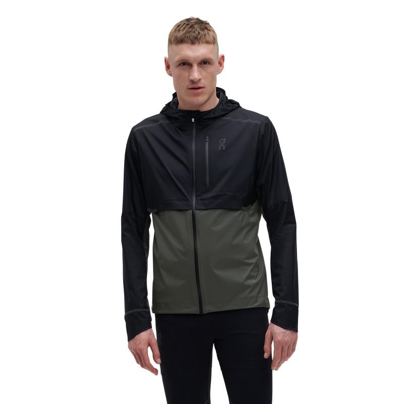 On Running Weather Men\'s Jacket Black | Shadow | WSYIR-8692