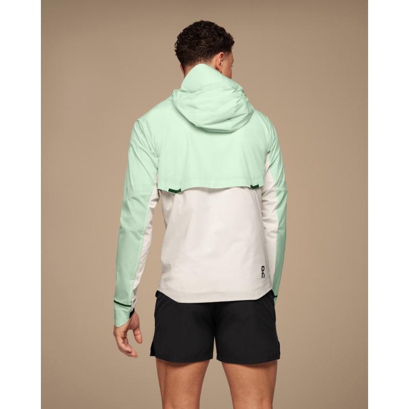 On Running Weather Men's Jacket Creek | Pearl | AHXOD-4192