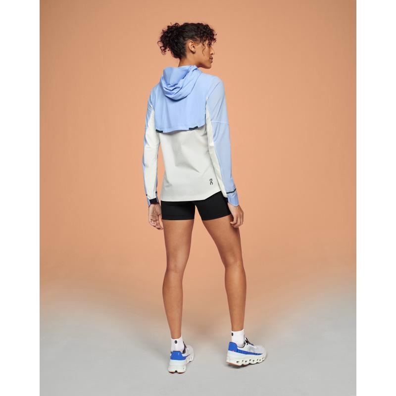 On Running Weather Women's Jacket Stratosphere | Pearl Blue | EYXQW-5419