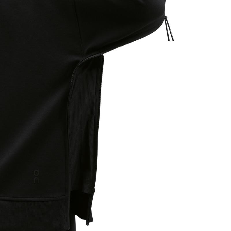 On Running Women's Hoodie Black | YNOFL-4875