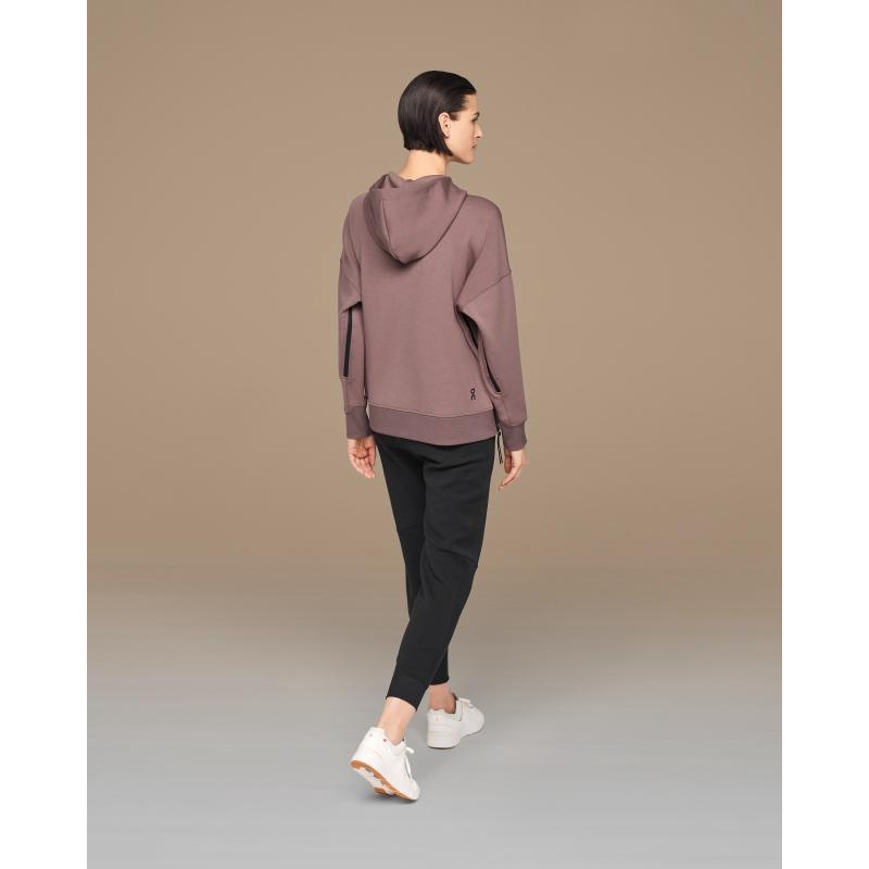 On Running Women's Hoodie Grape | Black | CPRWE-7542