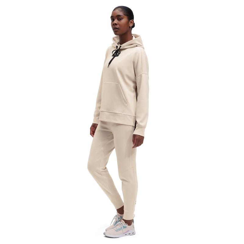 On Running Women's Hoodie Pearl Khaki | MNFIY-3592