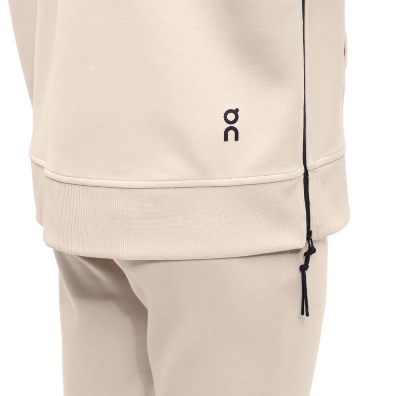 On Running Women's Hoodie Pearl Khaki | MNFIY-3592