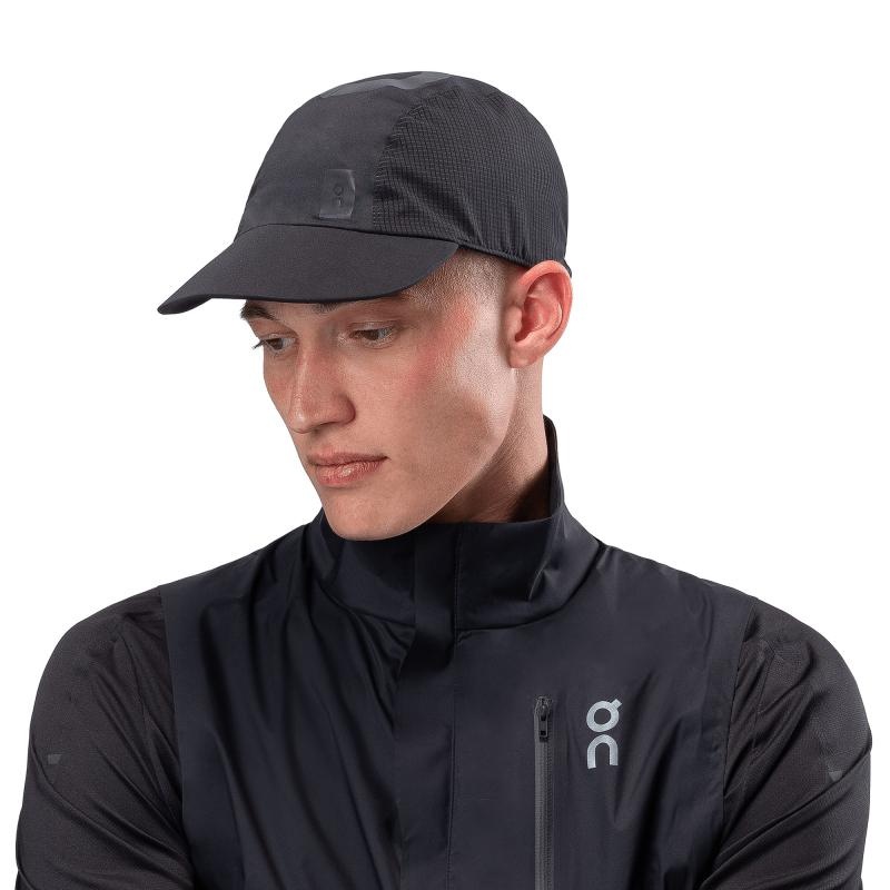 On Running Zero Men's Cap Black | OYLPN-1864