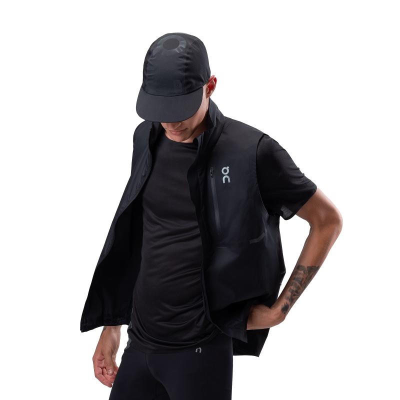 On Running Zero Men's Cap Black | OYLPN-1864