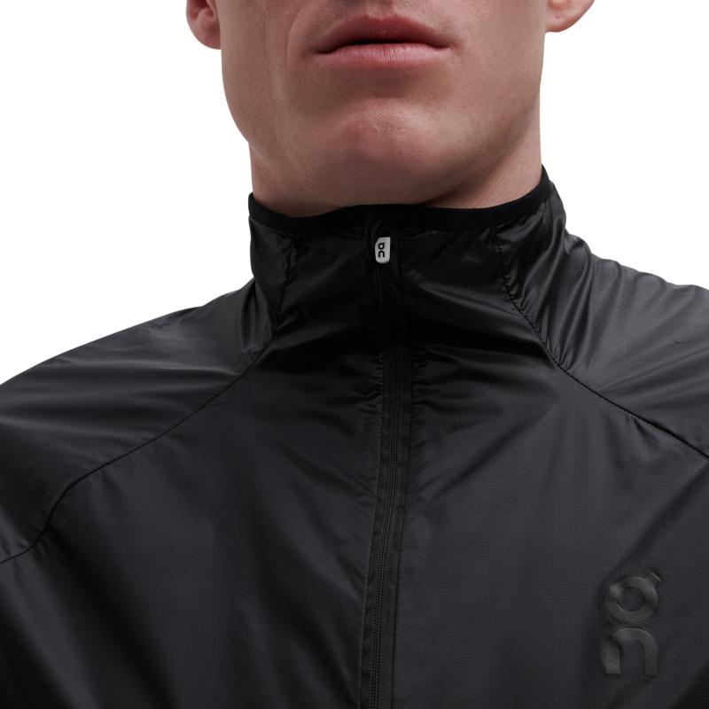 On Running Zero Men's Jacket Black | DETLH-2631