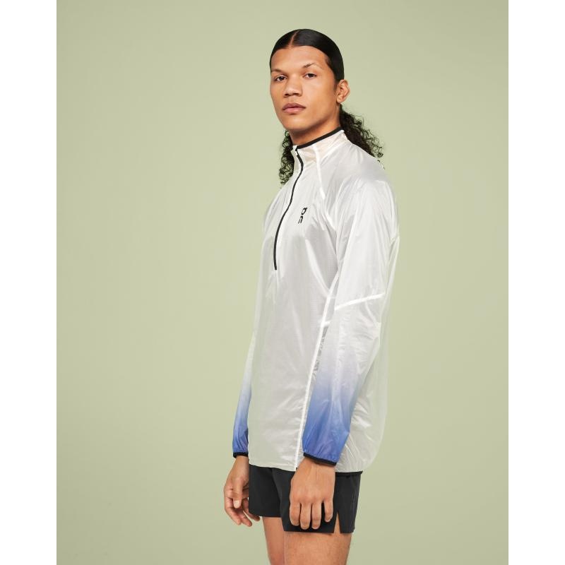 On Running Zero Men's Jacket Undyed-White | Cobalt | EPSQI-2610