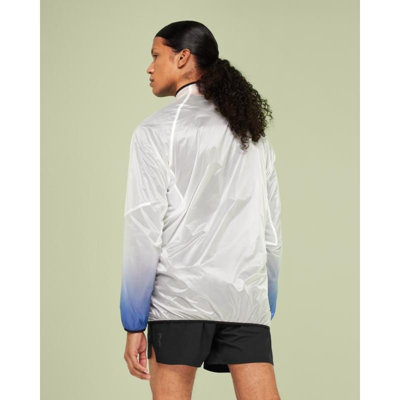 On Running Zero Men's Jacket Undyed-White | Cobalt | EPSQI-2610