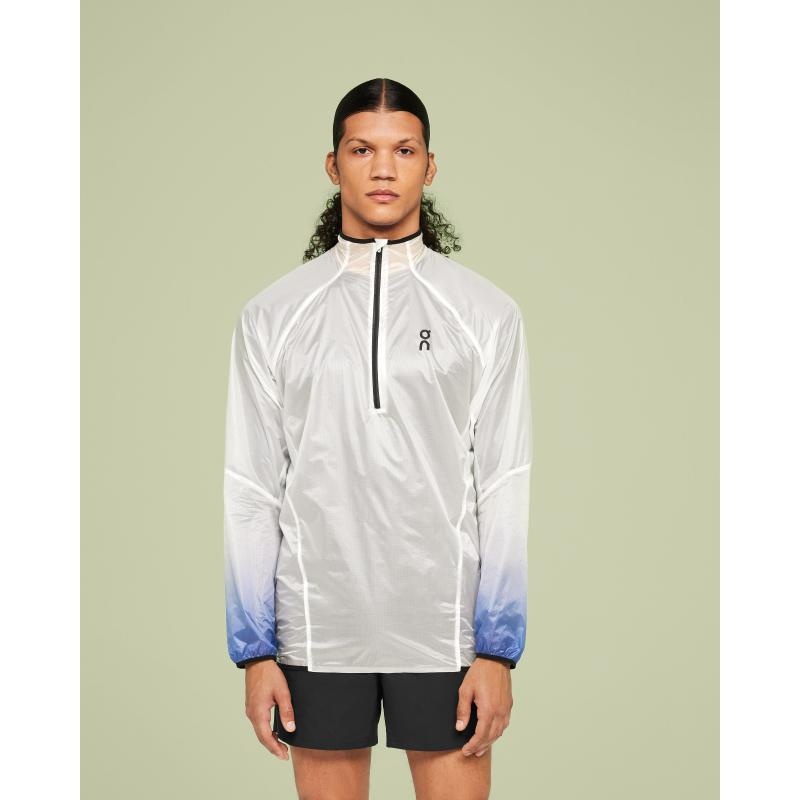 On Running Zero Men\'s Jacket Undyed-White | Cobalt | EPSQI-2610