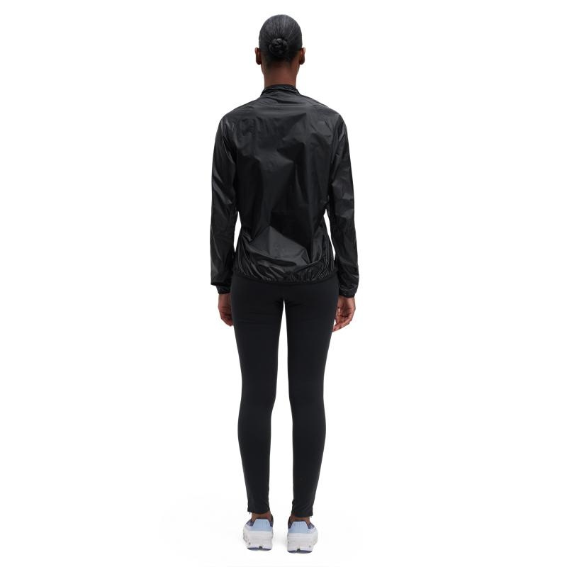 On Running Zero Women's Jacket Black | LQKDM-9054