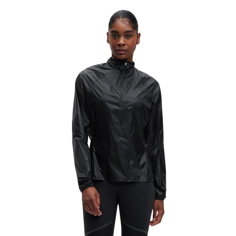 On Running Zero Women\'s Jacket Black | LQKDM-9054